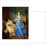 Getting Dressed, 1869 by Charles Edouard Boutibonne