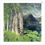 Spring in Worpswede by Hans am Ende