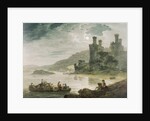 Conway Castle by Julius Caesar Ibbetson