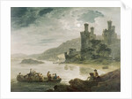 Conway Castle by Julius Caesar Ibbetson