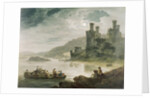 Conway Castle by Julius Caesar Ibbetson