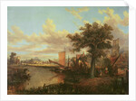 The River Yare with a distant view of Norwich, c.1840 by English School