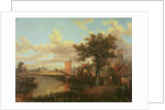 The River Yare with a distant view of Norwich, c.1840 by English School
