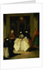 Masked Figures in a Venetian Coffee House by Pietro Longhi