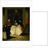 Masked Figures in a Venetian Coffee House by Pietro Longhi