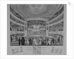 The Royal Cobourg Theatre, Surry, 1818 by English School