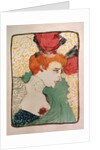 Mademoiselle Marcelle Lender, 1895 by Henri de Toulouse-Lautrec