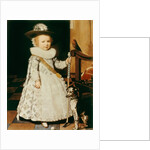 Portrait of a Young Boy with a Golf Club and Ball by Jan Anthonisz. van Ravesteyn