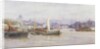 Shipping on the Thames by Charles William Wyllie