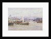 Shipping on the Thames by Charles William Wyllie