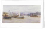 Shipping on the Thames by Charles William Wyllie