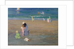 The Beach, Trouville by Emmanuel Phillips Fox