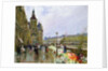 Flower Sellers by the Seine by Georges Stein