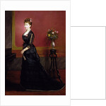 Lady in Black by Edouard Ender