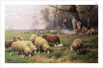The Shepherd's Family by Adolf Ernst Meissner