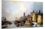 Winter in Konigsberg by Ludwig Hermann