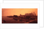 Westminster Abbey and Hall and Old Houses of Parliament by Peter de Wint