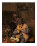 The Flute Player, 17th century by Adriaen Jansz. van Ostade
