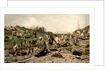 Repairing the Railway, 1874 by Konstantin Apollonovich Savitsky