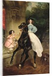 The Horsewoman, Portrait of Giovanina and Amacilia Paccini, wards of Countess Samoilova, 1832 by Karl Pavlovich Bryullov