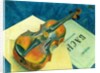 Still Life with a Violin, 1921 by Kuzma Sergeevich Petrov-Vodkin
