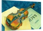 Still Life with a Violin, 1921 by Kuzma Sergeevich Petrov-Vodkin