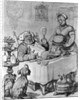 A Good Meal by Thomas Rowlandson