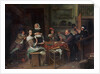 The Card Players by Jan Havicksz. Steen