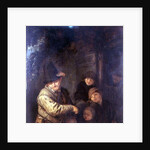 The Itinerant Musician, 17th century by Adriaen Jansz. van Ostade