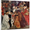 Queen Mary and Princess Elizabeth entering London in 1553, 1910 by John Byam Liston Shaw