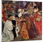Queen Mary and Princess Elizabeth entering London in 1553, 1910 by John Byam Liston Shaw