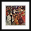 Queen Mary and Princess Elizabeth entering London in 1553, 1910 by John Byam Liston Shaw