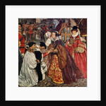 Queen Mary and Princess Elizabeth entering London in 1553, 1910 by John Byam Liston Shaw
