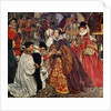 Queen Mary and Princess Elizabeth entering London in 1553, 1910 by John Byam Liston Shaw