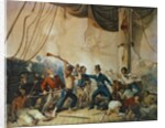 The Melee on Board the Chesapeake, 1813 by Anonymous Anonymous