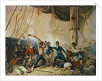 The Melee on Board the Chesapeake, 1813 by Anonymous Anonymous