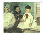 Comte Le Pic and his Sons by Edgar Degas