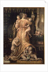 Allegory of Abundance by Master of Flore