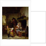 Pancake Day, 1845 by Basile de Loose