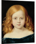 Portrait of the Artist's Daughter by Charles West Cope