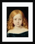 Portrait of the Artist's Daughter by Charles West Cope
