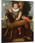 Boy and Dog, `Bibius Vincit' by Sofonisba Anguissola