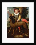Boy and Dog, `Bibius Vincit' by Sofonisba Anguissola