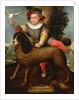 Boy and Dog, `Bibius Vincit' by Sofonisba Anguissola