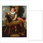 Boy and Dog, `Bibius Vincit' by Sofonisba Anguissola