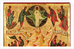 Detail from the Transfiguration by Russian School