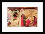 Nativity of the Virgin, c.1600-25 by School Russian