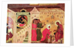 Nativity of the Virgin, c.1600-25 by School Russian