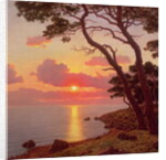 Calme de Soir, Cote d'Azur by Ivan Fedorovich Choultse