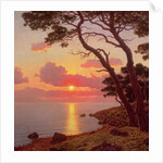 Calme de Soir, Cote d'Azur by Ivan Fedorovich Choultse